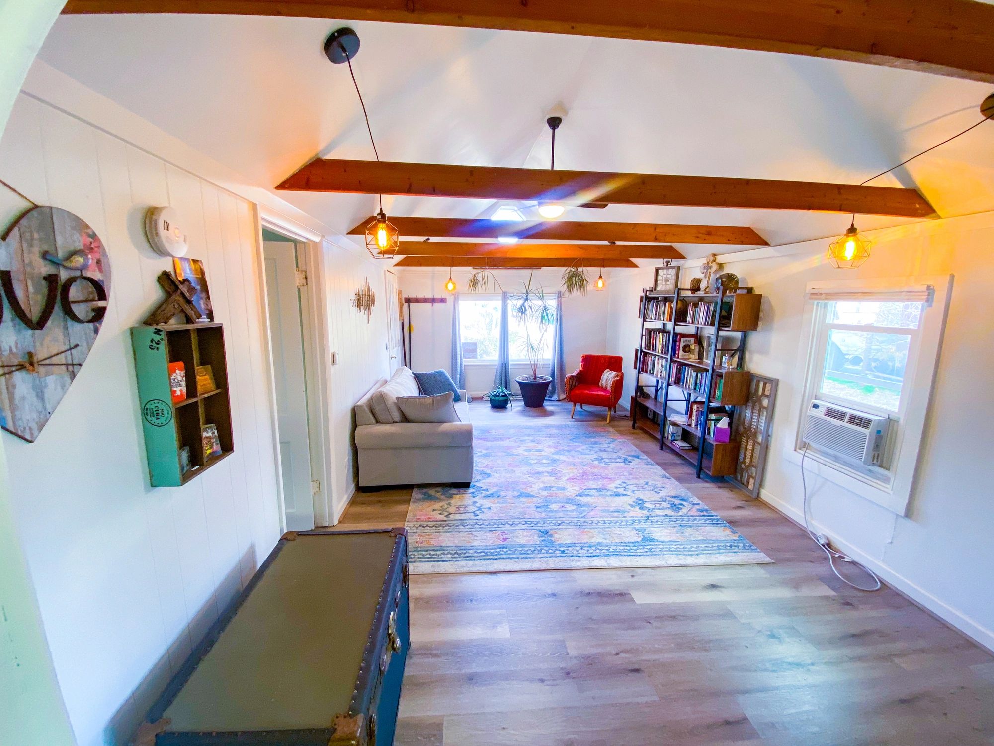 Residential interior representing online real estate services