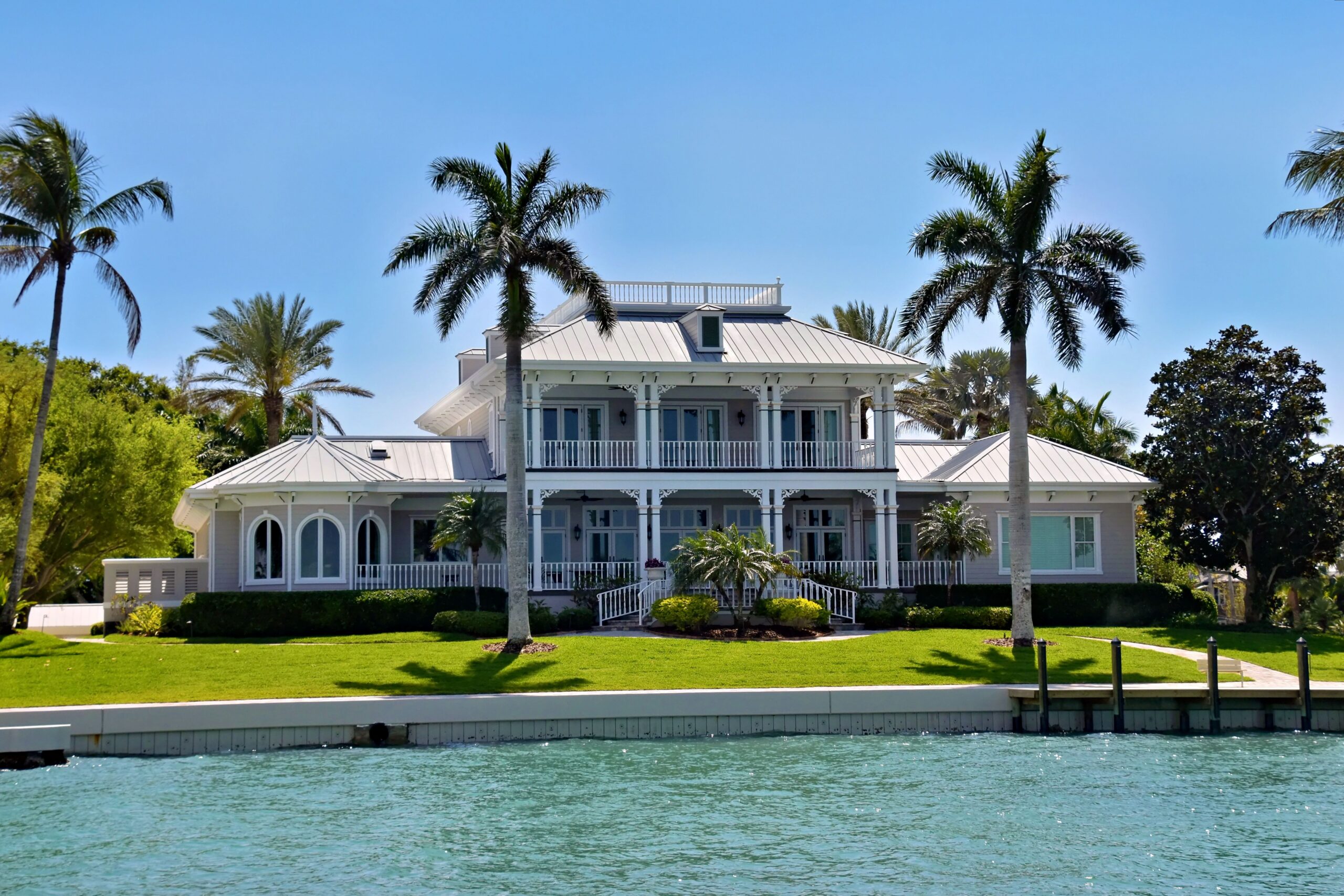 Upscale Florida residence in a polished neighborhood