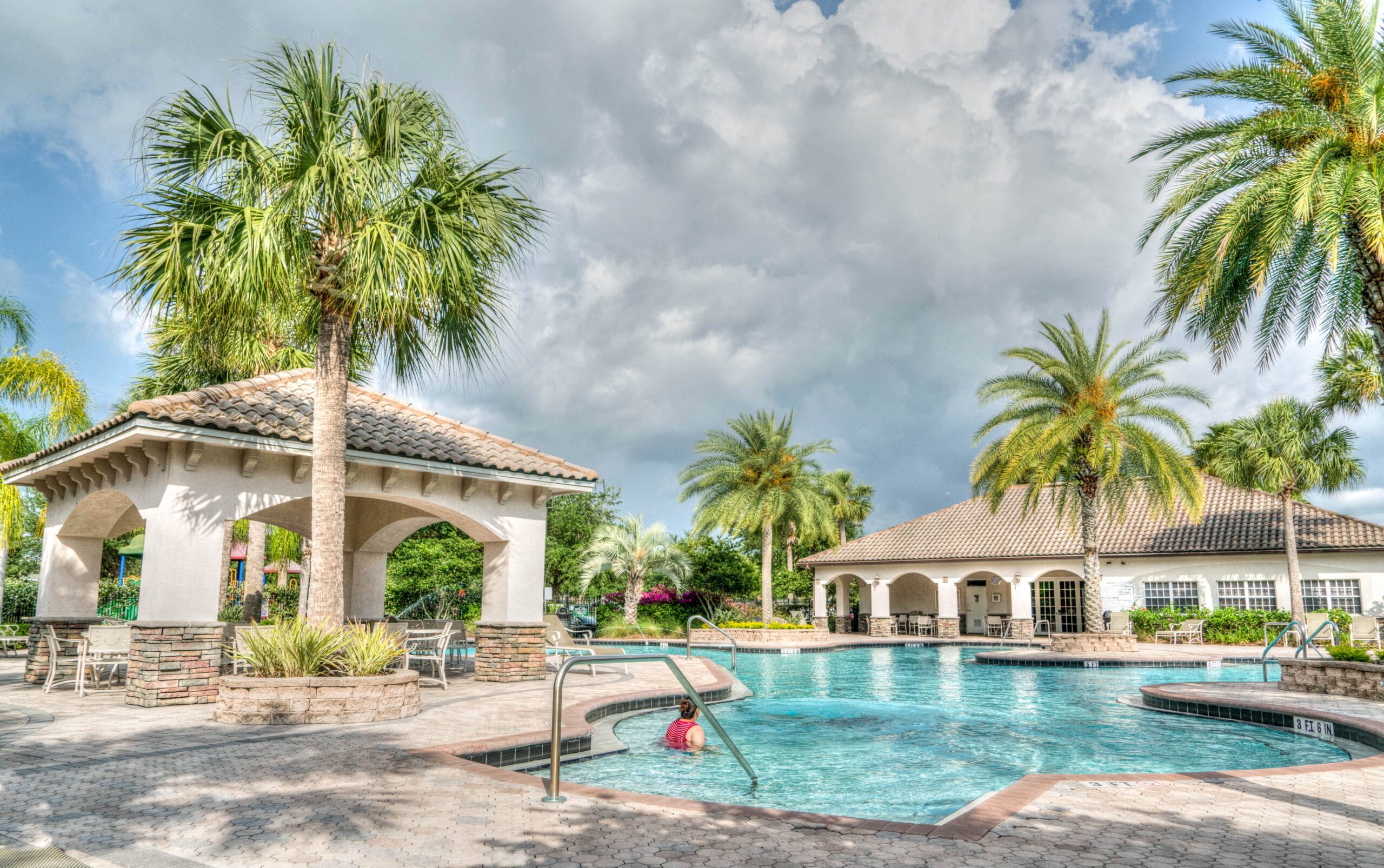 Inviting Florida home exterior with strong curb appeal